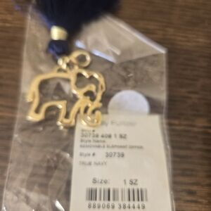 Lilly Pulitzer Gold Metallic Charm